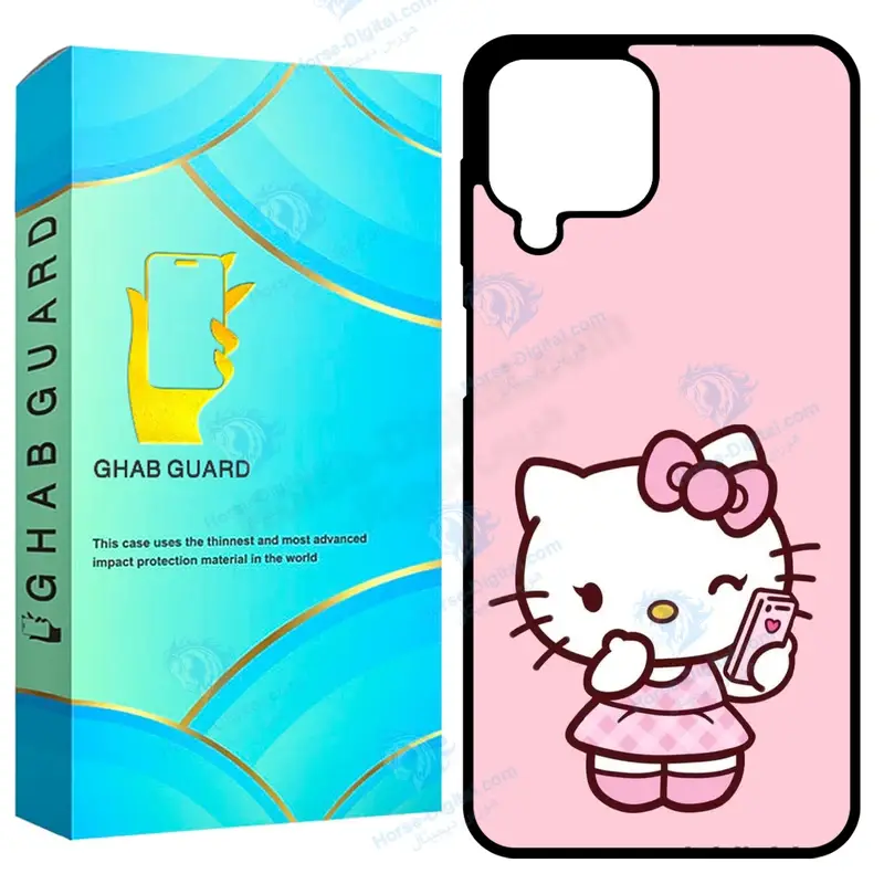 کاور قاب گارد طرح کیتی مدل GA1220 مناسب برای گوشی موبایل سامسونگ Galaxy A12 / A12 Nacho / M12 / F12 - تصویر محصول