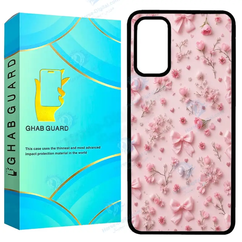 کاور قاب گارد طرح گل و پاپیون مدل Ga13g مناسب برای گوشی موبایل سامسونگ Galaxy A13 4G / Galaxy A32 5G - تصویر محصول