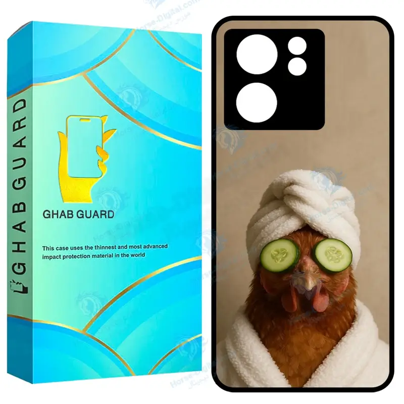کاور قاب گارد طرح مرغ اسپا مدل Gchp13t مناسب برای گوشی موبایل شیائومی 13T / 13T Pro / Redmi K60 Ultra - تصویر محصول