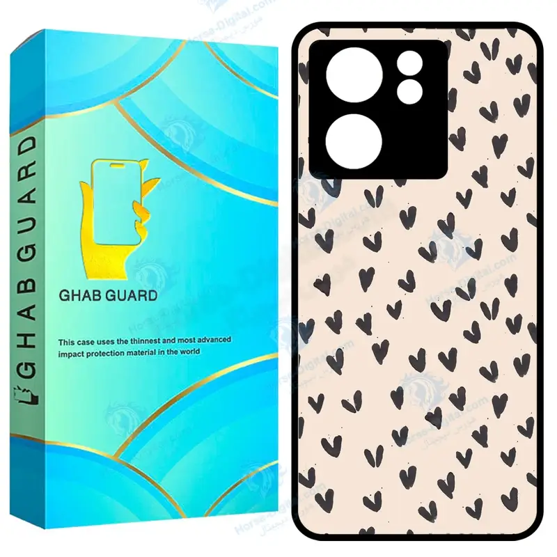 کاور قاب گارد طرح قلب مدل Gchp13t مناسب برای گوشی موبایل شیائومی 13T / 13T Pro / Redmi K60 Ultra - تصویر محصول