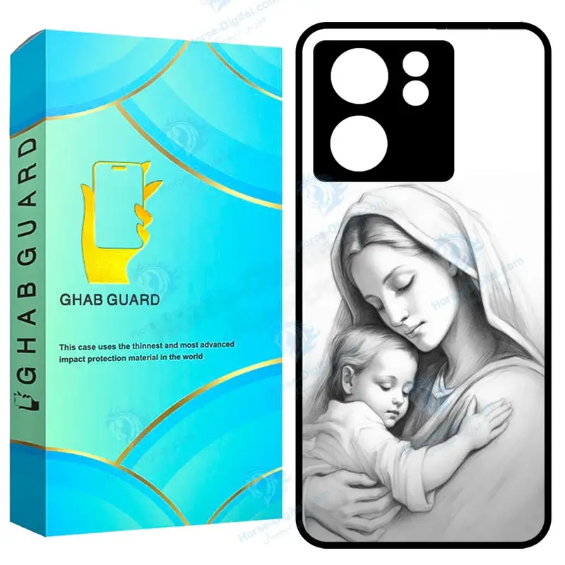کاور قاب گارد طرح مادر و بچه مدل Gchp13t مناسب برای گوشی موبایل شیائومی 13T / 13T Pro / Redmi K60 Ultra - تصویر محصول