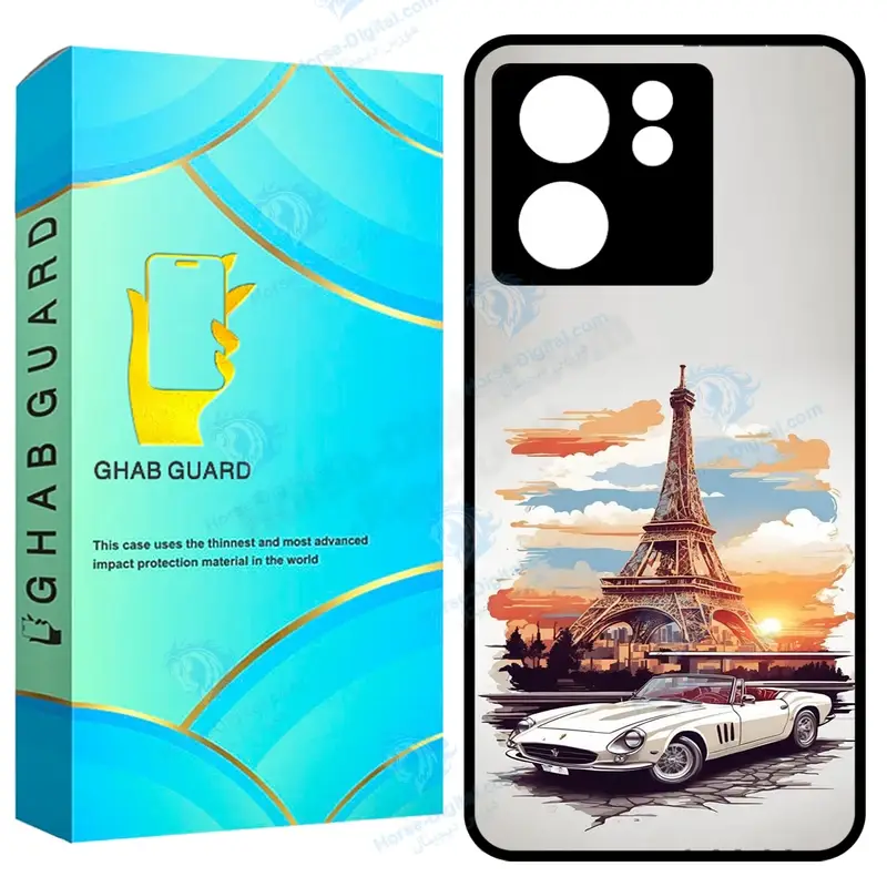 کاور قاب گارد طرح ایفل مدل Gchp13t مناسب برای گوشی موبایل شیائومی 13T / 13T Pro / Redmi K60 Ultra - تصویر محصول