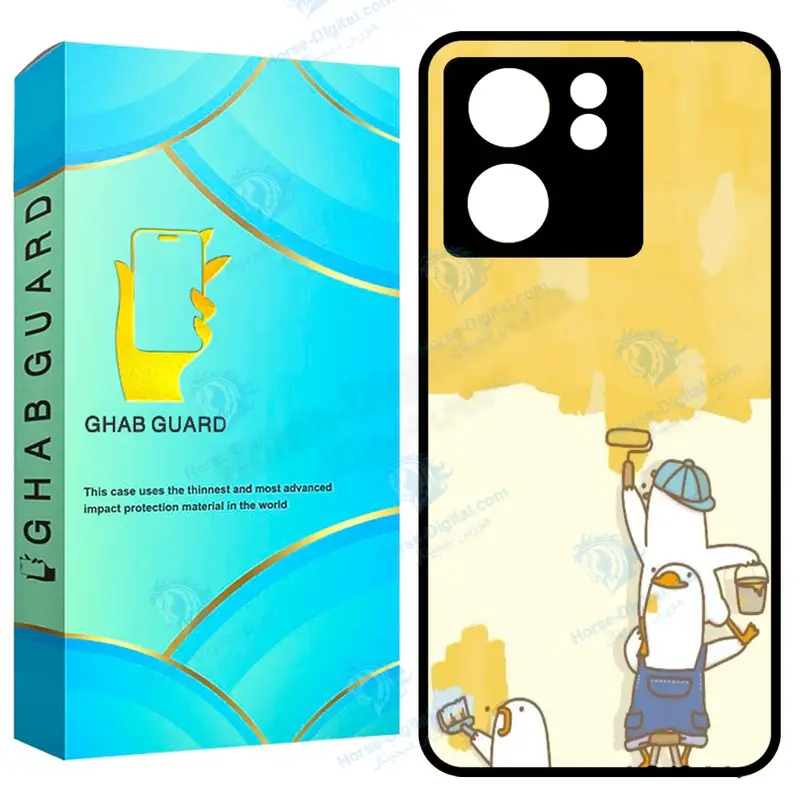 کاور قاب گارد طرح رنگ آمیزی مدل Gchp13t مناسب برای گوشی موبایل شیائومی 13T / 13T Pro / Redmi K60 Ultra - تصویر محصول