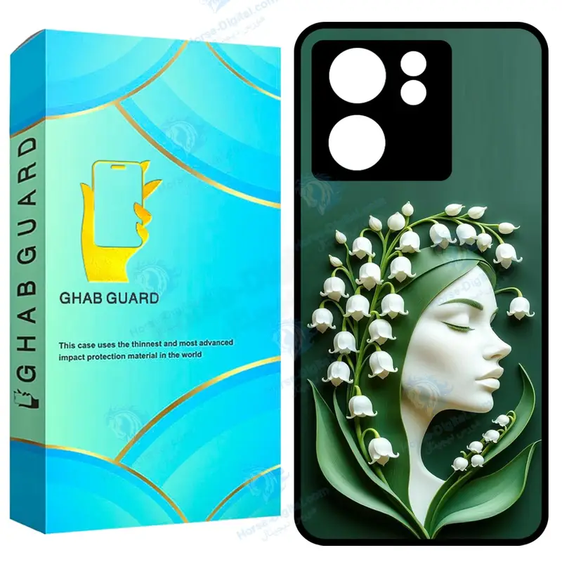 کاور قاب گارد طرح زنانه مدل Gchp13t مناسب برای گوشی موبایل شیائومی 13T / 13T Pro / Redmi K60 Ultra - تصویر محصول