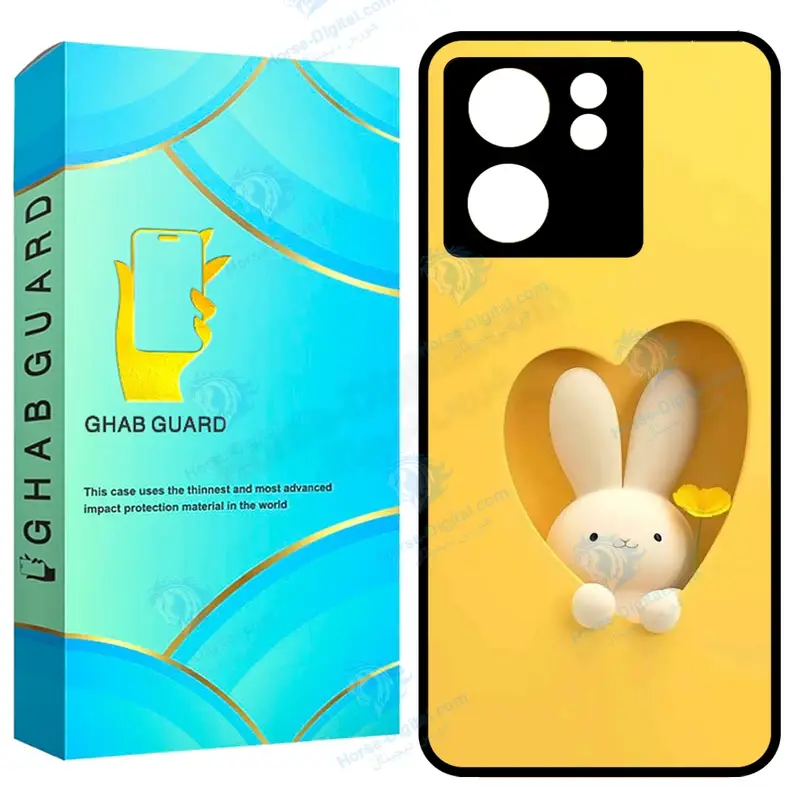 کاور قاب گارد طرح خرگوش مدل Gchp13t مناسب برای گوشی موبایل شیائومی 13T / 13T Pro / Redmi K60 Ultra - تصویر محصول