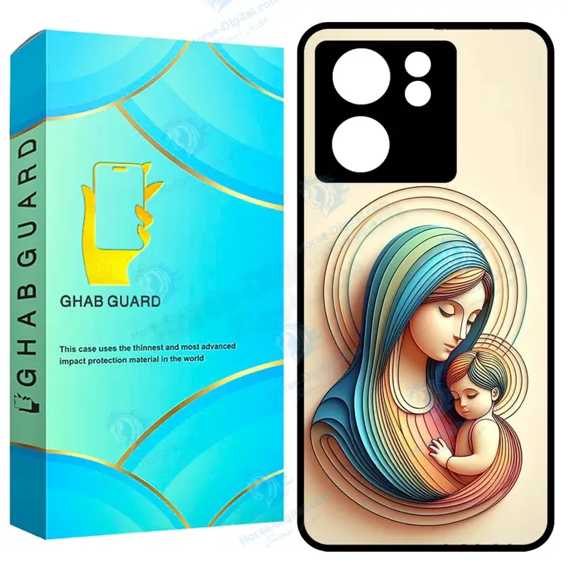 کاور قاب گارد طرح مادر و بچه مدل Gchp13t مناسب برای گوشی موبایل شیائومی 13T / 13T Pro / Redmi K60 Ultra - تصویر محصول