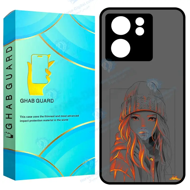 کاور قاب گارد طرح دخترانه مدل Gchp13t مناسب برای گوشی موبایل شیائومی 13T / 13T Pro / Redmi K60 Ultra - تصویر محصول