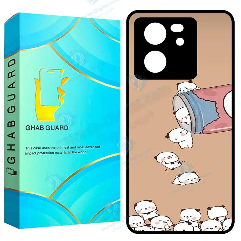 کاور قاب گارد طرح پاندا مدل Gchp13t مناسب برای گوشی موبایل شیائومی 13T / 13T Pro / Redmi K60 Ultra - تصویر محصول