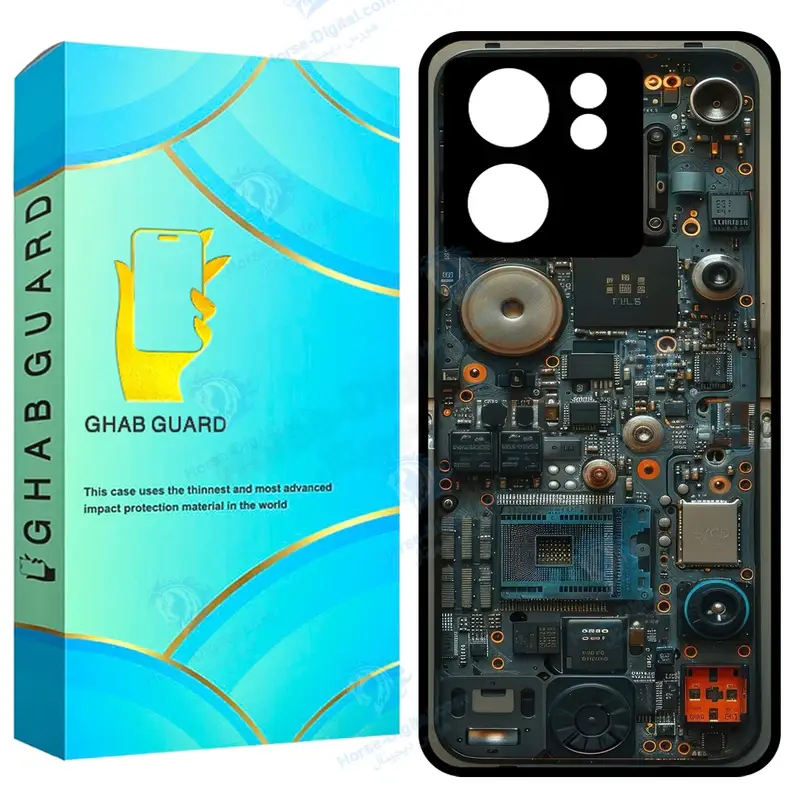 کاور قاب گارد طرح تکنولوژی مدل Gchp13t مناسب برای گوشی موبایل شیائومی 13T / 13T Pro / Redmi K60 Ultra - تصویر محصول