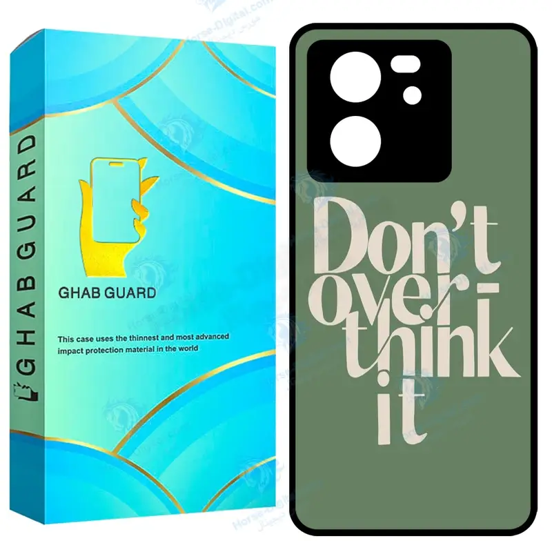 کاور قاب گارد طرح متن مدل Gchp13t مناسب برای گوشی موبایل شیائومی 13T / 13T Pro / Redmi K60 Ultra - تصویر محصول