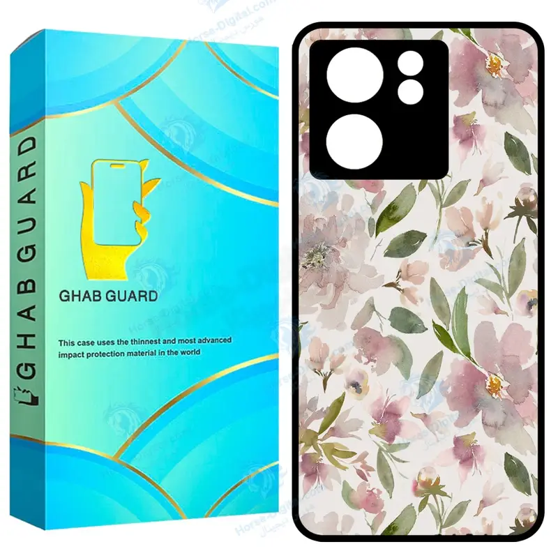 کاور قاب گارد طرح گل مدل Gchp13t مناسب برای گوشی موبایل شیائومی 13T / 13T Pro / Redmi K60 Ultra - تصویر محصول
