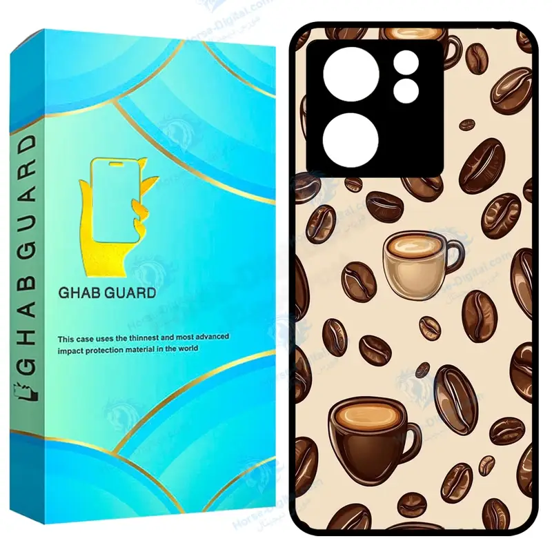 کاور قاب گارد طرح قهوه مدل Gchp13t مناسب برای گوشی موبایل شیائومی 13T / 13T Pro / Redmi K60 Ultra - تصویر محصول