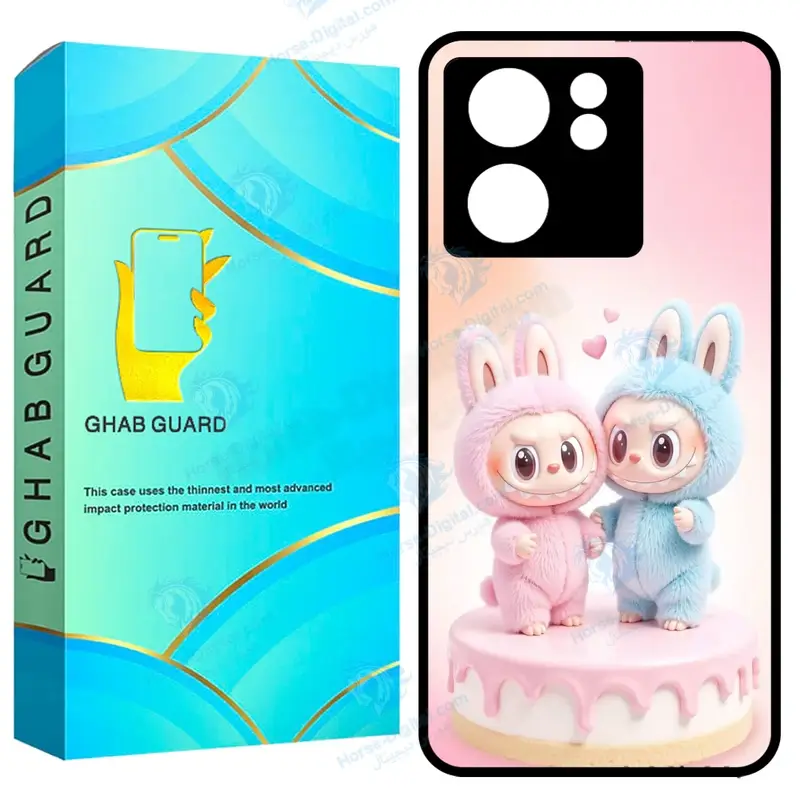 کاور قاب گارد طرح لبوبو مدل Gchp13t مناسب برای گوشی موبایل شیائومی 13T / 13T Pro / Redmi K60 Ultra - تصویر محصول