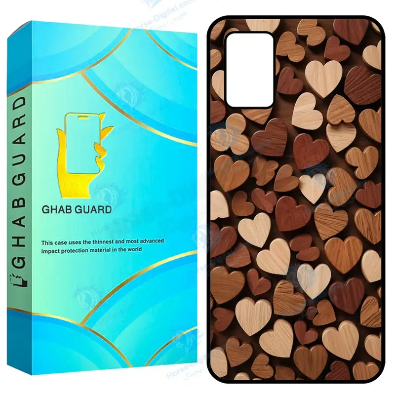 کاور قاب گارد طرح قلب مدل Gchpa03s مناسب برای گوشی موبایل سامسونگ Galaxy A02s / M02s / A03s - تصویر محصول
