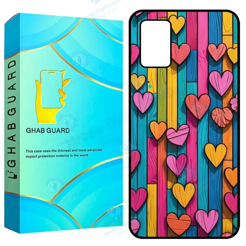کاور قاب گارد طرح قلب مدل Gchpa03s مناسب برای گوشی موبایل سامسونگ Galaxy A02s / M02s / A03s - تصویر محصول