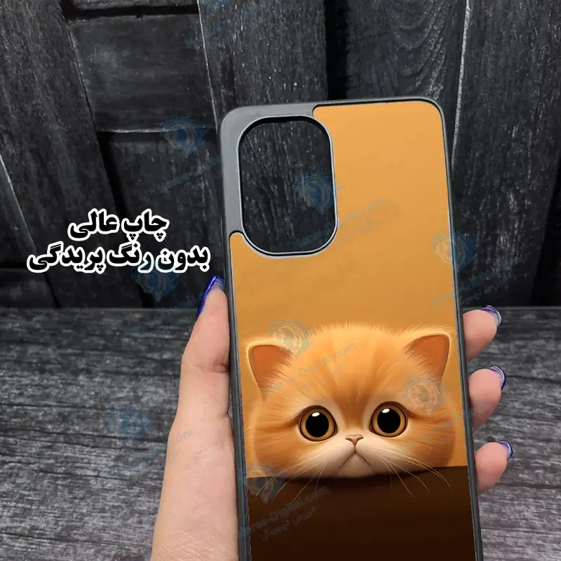 کاور قاب گارد طرح گربه مدل Gchpa03s مناسب برای گوشی موبایل سامسونگ Galaxy A02s / M02s / A03s / F02s - تصویر محصول