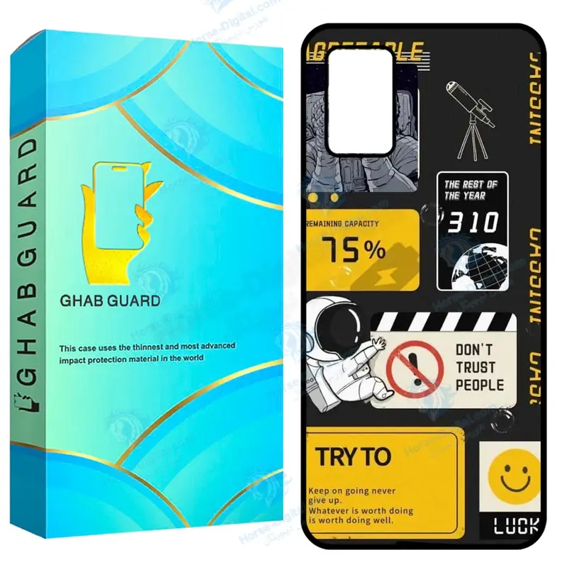 کاور قاب گارد طرح فضانورد مدل Gchpa03s مناسب برای گوشی موبایل سامسونگ Galaxy A02s / M02s / A03s / F02s - تصویر محصول