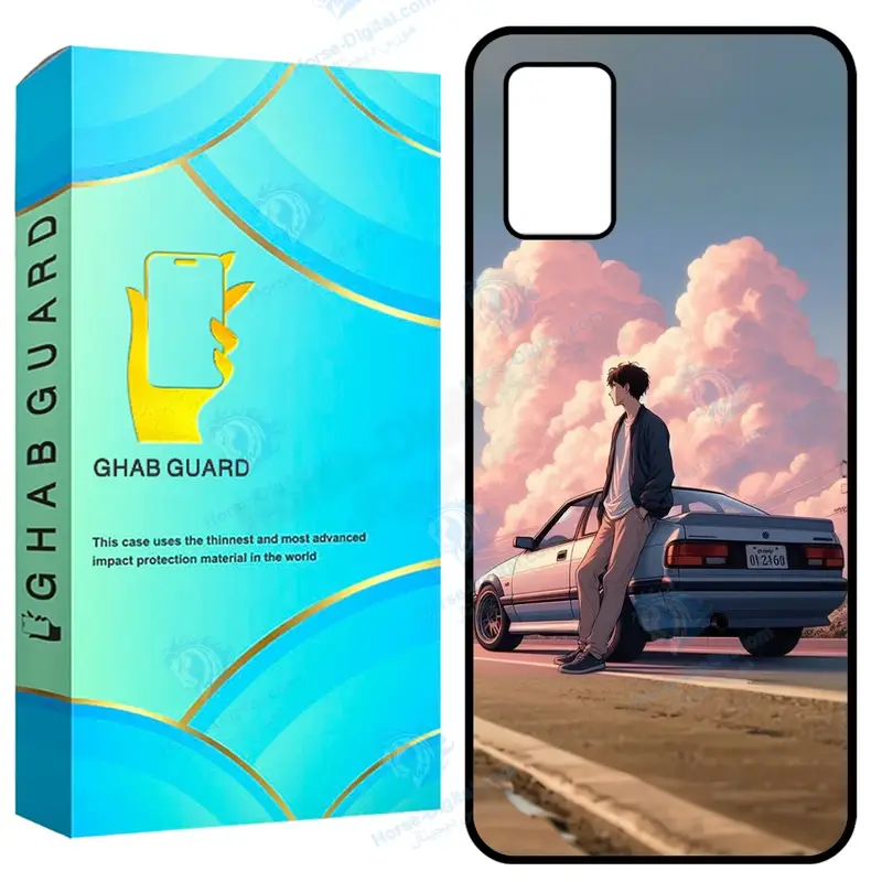 کاور قاب گارد طرح ماشین مدل Gchpa03s مناسب برای گوشی موبایل سامسونگ Galaxy A02s / M02s / A03s / F02s - تصویر محصول