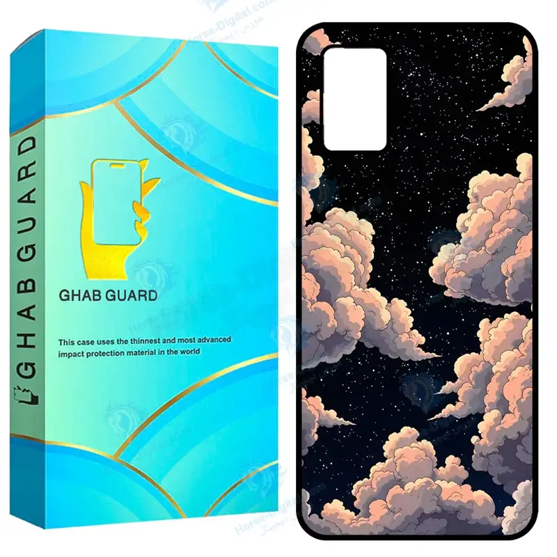 کاور قاب گارد طرح ابر مدل Gchpa03s مناسب برای گوشی موبایل سامسونگ Galaxy A02s / M02s / A03s / F02s - تصویر محصول