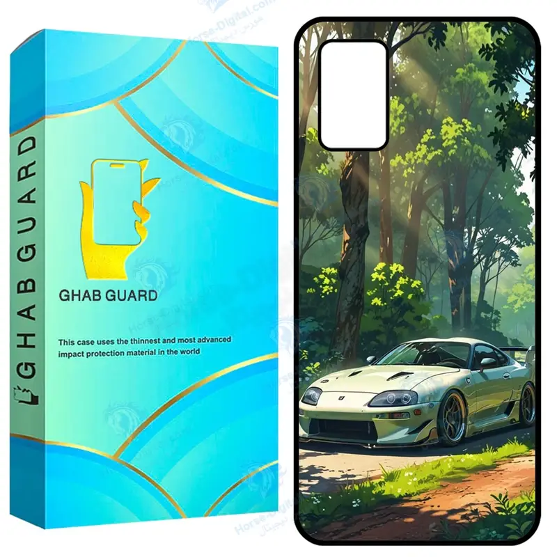 کاور قاب گارد طرح ماشین مدل Gchpa03s مناسب برای گوشی موبایل سامسونگ Galaxy A02s / M02s / A03s / F02s - تصویر محصول