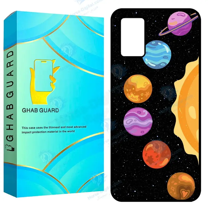 کاور قاب گارد طرح سیاره مدل Gchpa03s مناسب برای گوشی موبایل سامسونگ Galaxy A02s / M02s / A03s / F02s - تصویر محصول