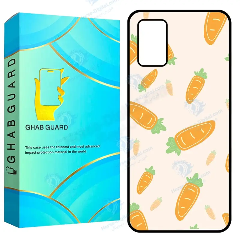 کاور قاب گارد طرح هویج مدل Gchpa03s مناسب برای گوشی موبایل سامسونگ Galaxy A02s / M02s / A03s / F02s - تصویر محصول