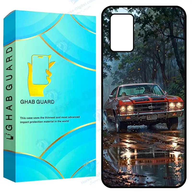 کاور قاب گارد طرح ماشین مدل Gchpa03s مناسب برای گوشی موبایل سامسونگ Galaxy A02s / M02s / A03s / F02s - تصویر محصول