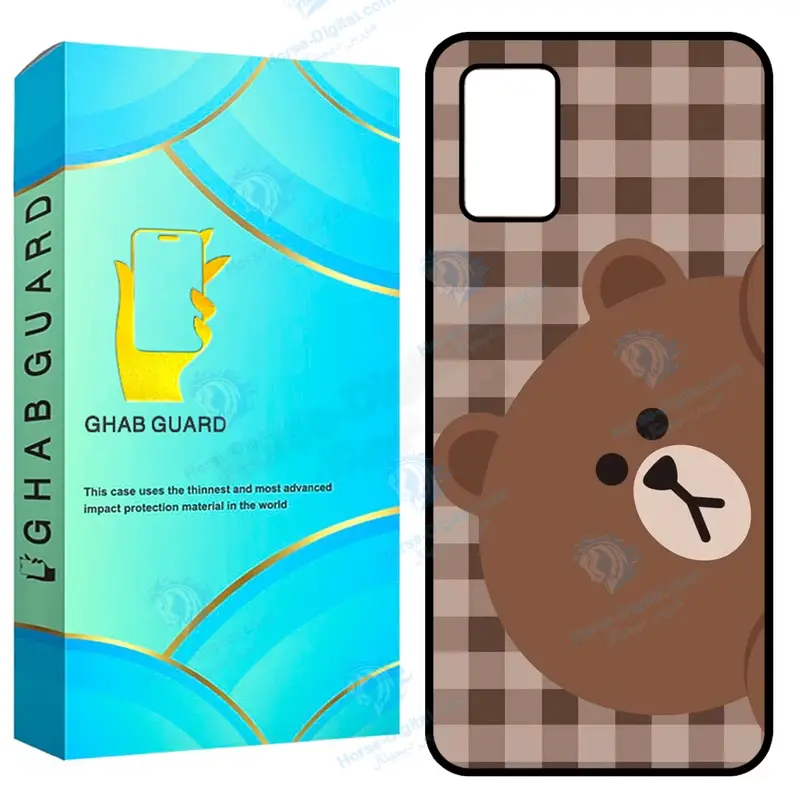 کاور قاب گارد طرح خرس مدل Gchpa03s مناسب برای گوشی موبایل سامسونگ Galaxy A02s / M02s / A03s / F02s - تصویر محصول