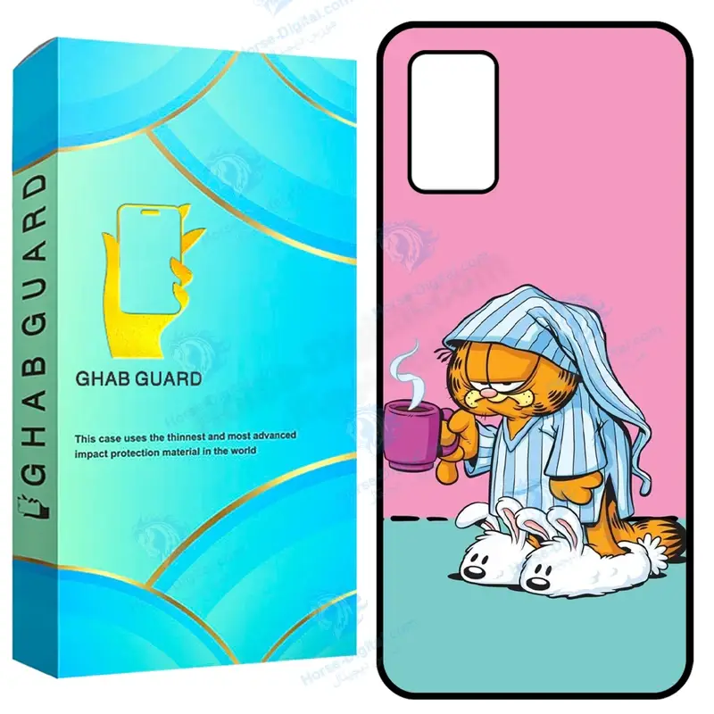 کاور قاب گارد طرح گارفیلد مدل Gchpa03s مناسب برای گوشی موبایل سامسونگ Galaxy A02s / M02s / A03s / F02s - تصویر محصول