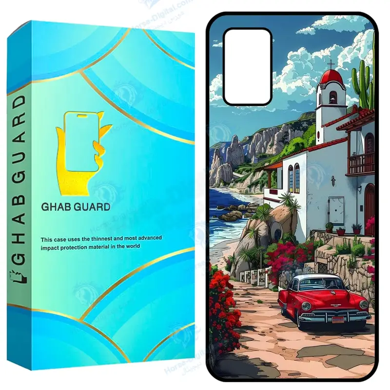 کاور قاب گارد طرح ماشین مدل Gchpa03s مناسب برای گوشی موبایل سامسونگ Galaxy A02s / M02s / A03s / F02s - تصویر محصول