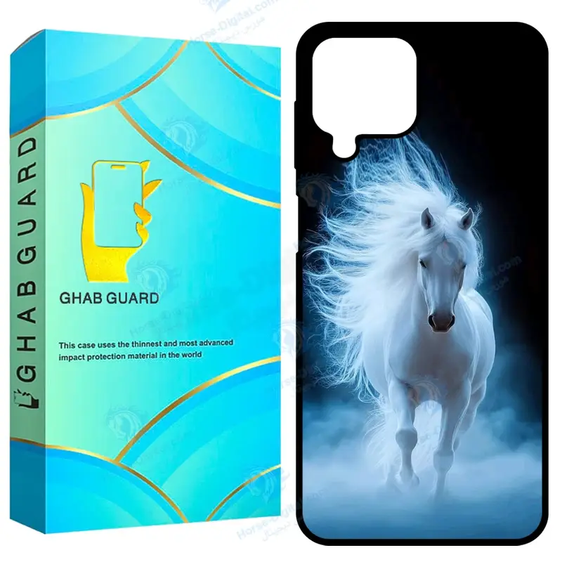 کاور قاب گارد طرح اسب مدل GCHPA12 مناسب برای گوشی موبایل سامسونگ Galaxy A12 / A12 Nacho / M12 - تصویر محصول