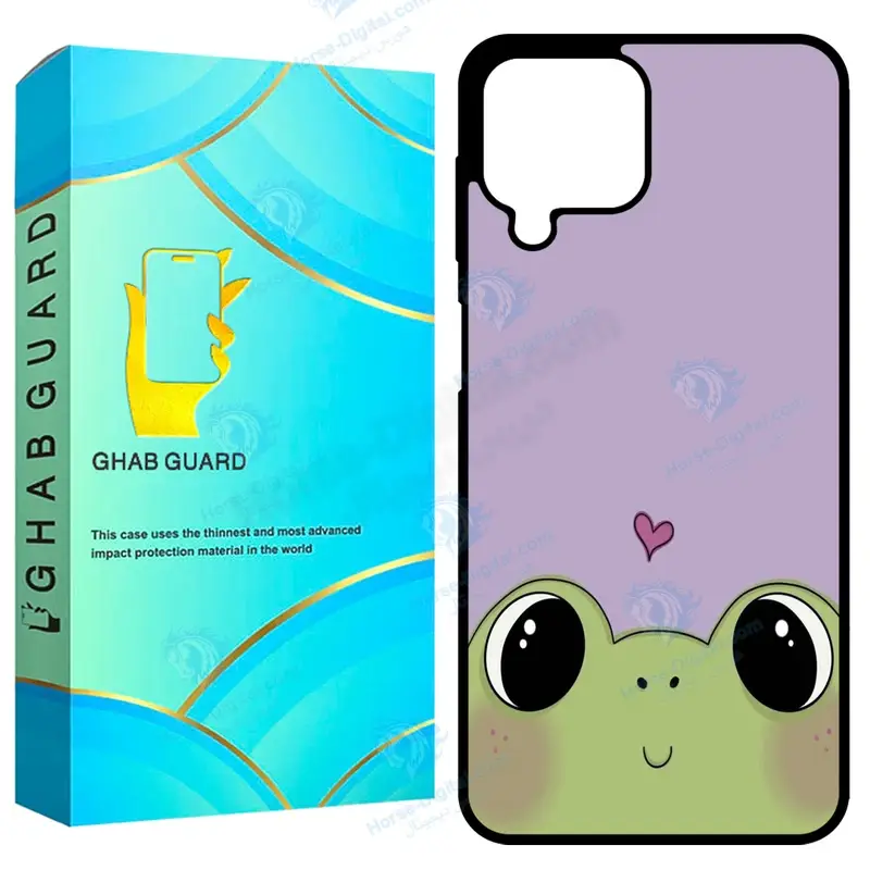 کاور قاب گارد طرح قورباغه مدل GCHPA12 مناسب برای گوشی موبایل سامسونگ Galaxy A12 / A12 Nacho / M12 - تصویر محصول