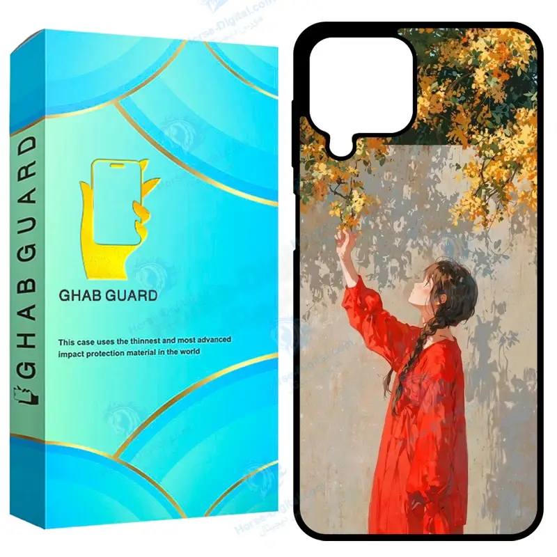 کاور قاب گارد طرح دختر مدل GCHPA12 مناسب برای گوشی موبایل سامسونگ Galaxy A12 / A12 Nacho / M12 - تصویر محصول