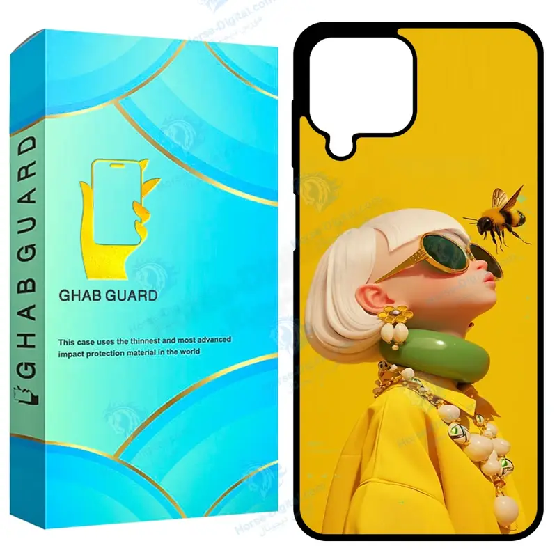 کاور قاب گارد طرح دختر مدل GCHPA12 مناسب برای گوشی موبایل سامسونگ Galaxy A12 / A12 Nacho / M12 - تصویر محصول