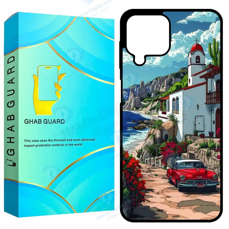کاور قاب گارد طرح ماشین مدل GCHPA12 مناسب برای گوشی موبایل سامسونگ Galaxy A12 / A12 Nacho / M12 / F12 - تصویر محصول