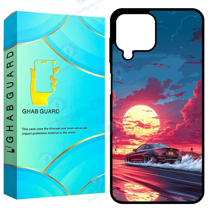 کاور قاب گارد طرح ماشین مدل GCHPA12 مناسب برای گوشی موبایل سامسونگ Galaxy A12 / A12 Nacho / M12 / F12 - تصویر محصول
