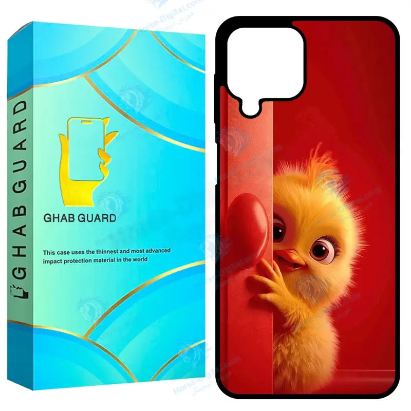کاور قاب گارد طرح جوجه مدل GCHPA12 مناسب برای گوشی موبایل سامسونگ Galaxy A12 / A12 Nacho / M12 / F12 - تصویر محصول
