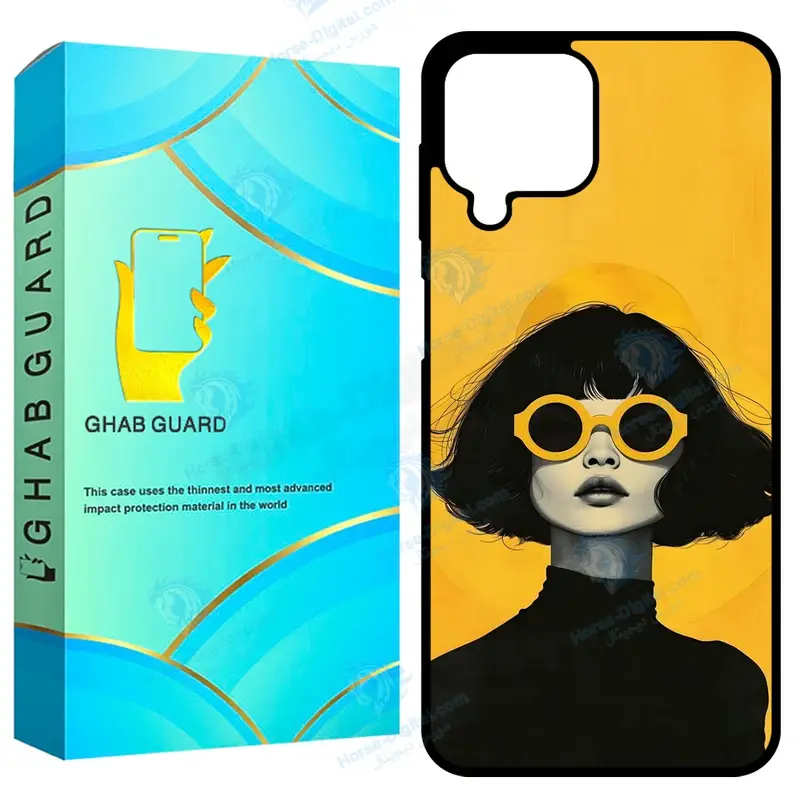 کاور قاب گارد طرح دختر مدل GCHPA12 مناسب برای گوشی موبایل سامسونگ Galaxy A12 / A12 Nacho / M12 - تصویر محصول