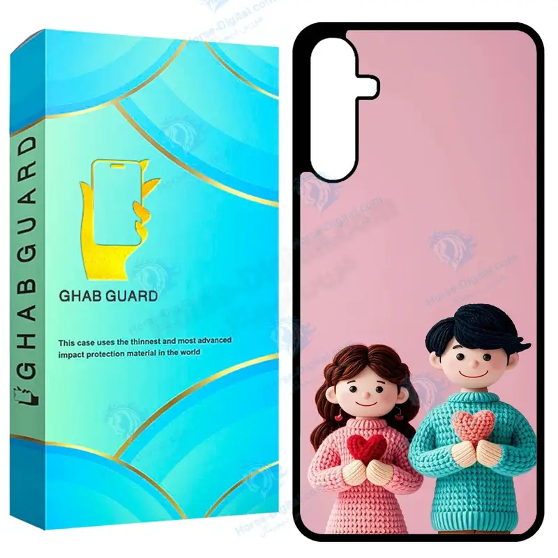 کاور قاب گارد طرح دختر و پسر مدل GCHPA14 مناسب برای گوشی موبایل سامسونگ Galaxy A14 4G / A14 5G / M14 5G - تصویر محصول