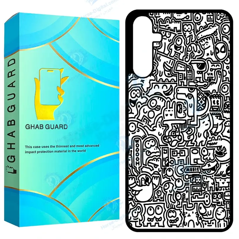 کاور قاب گارد طرح نقاشی مدل GCHPA14 مناسب برای گوشی موبایل سامسونگ Galaxy A14 4G / A14 5G / M14 5G - تصویر محصول