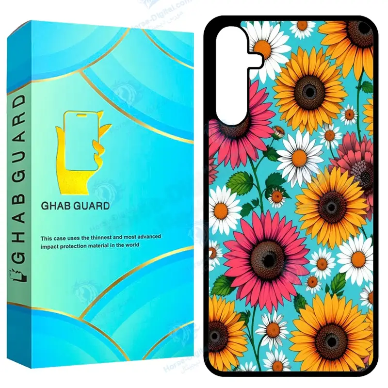 کاور قاب گارد طرح گل گلی مدل GCHPA14 مناسب برای گوشی موبایل سامسونگ Galaxy A14 4G / A14 5G / M14 5G - تصویر محصول