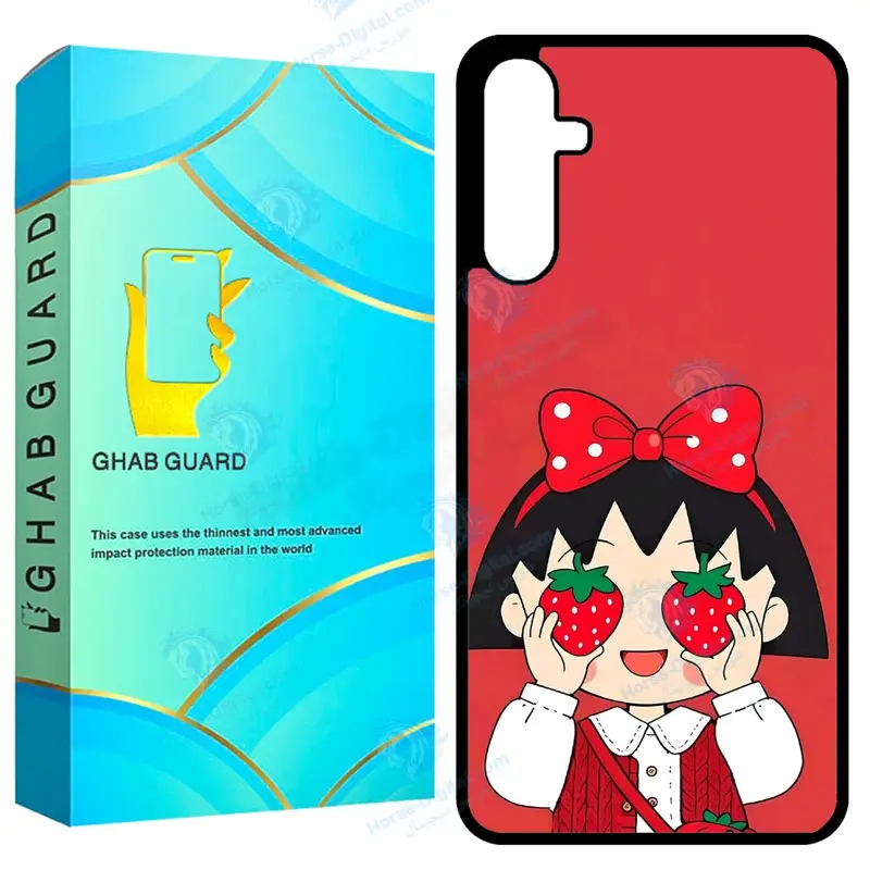 کاور قاب گارد طرح توت فرنگی مدل GCHPA14 مناسب برای گوشی موبایل سامسونگ Galaxy A14 4G / A14 5G / M14 5G - تصویر محصول