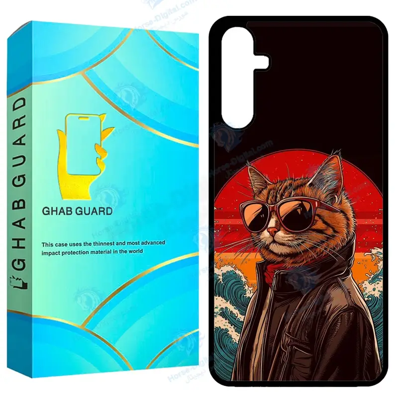 کاور قاب گارد طرح گربه مدل GCHPA14 مناسب برای گوشی موبایل سامسونگ Galaxy A14 4G / A14 5G / M14 5G - تصویر محصول