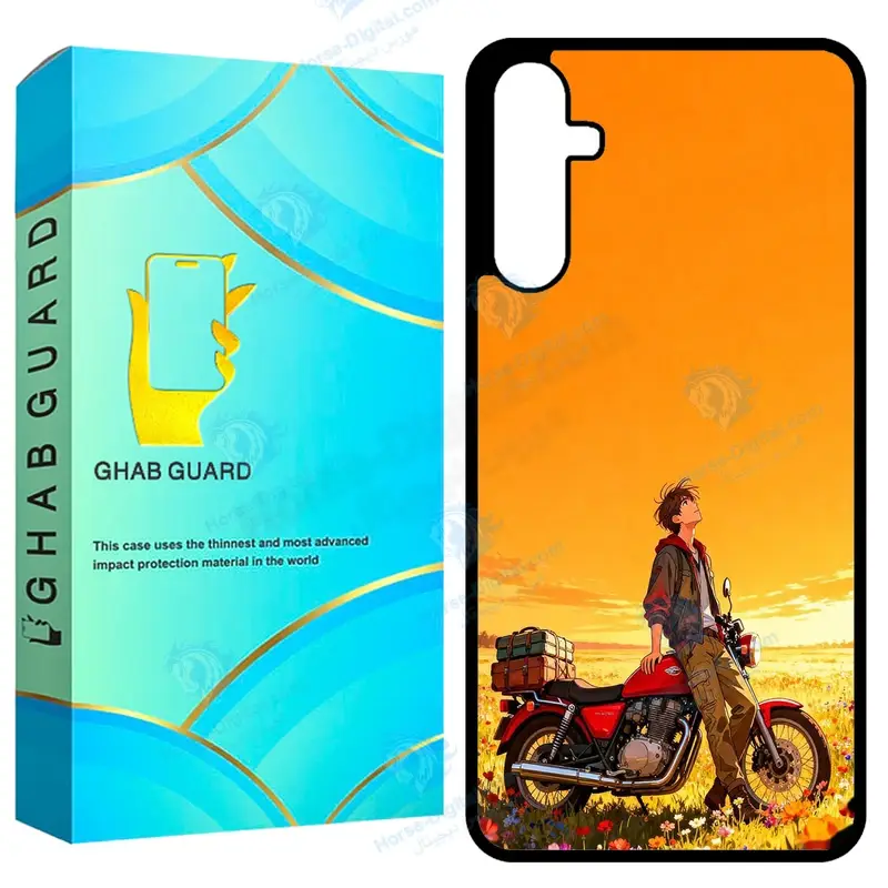 کاور قاب گارد طرح موتور سوار مدل GCHPA14 مناسب برای گوشی موبایل سامسونگ Galaxy A14 4G / A14 5G / M14 5G - تصویر محصول