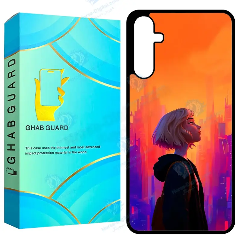 کاور قاب گارد طرح دختر مدل GCHPA14 مناسب برای گوشی موبایل سامسونگ Galaxy A14 4G / A14 5G / M14 5G - تصویر محصول