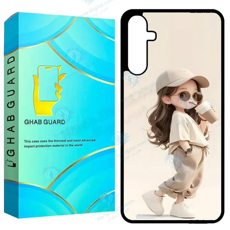 کاور قاب گارد طرح دختر مدل GCHPA14 مناسب برای گوشی موبایل سامسونگ Galaxy A14 4G / A14 5G / M14 5G - تصویر محصول