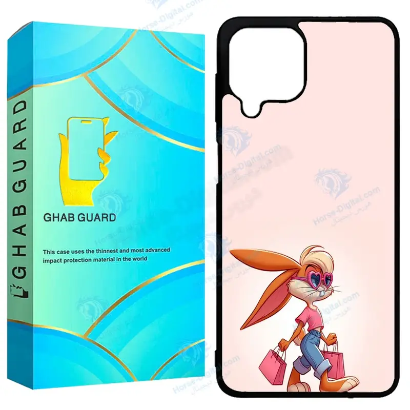 کاور قاب گارد طرح خرگوش مدل GCHPA224 مناسب برای گوشی موبایل سامسونگ Galaxy A22 4G / M22 4G / M32 4G - تصویر محصول