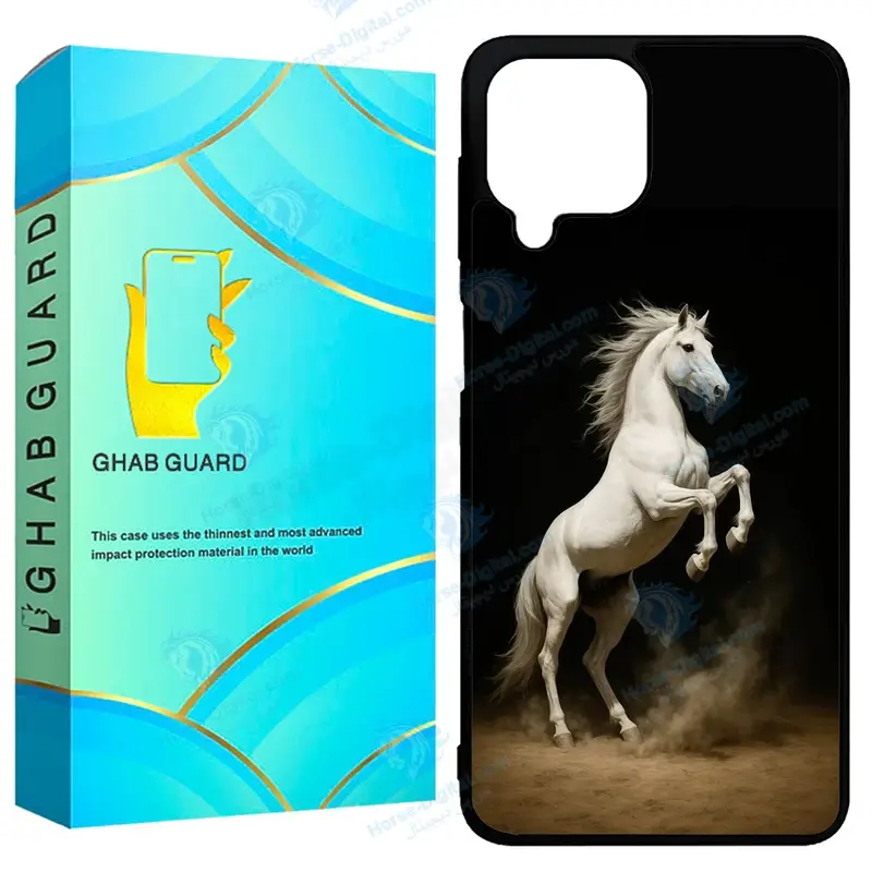 کاور قاب گارد طرح اسب مدل GCHPA224 مناسب برای گوشی موبایل سامسونگ Galaxy A22 4G / M22 4G / M32 4G - تصویر محصول