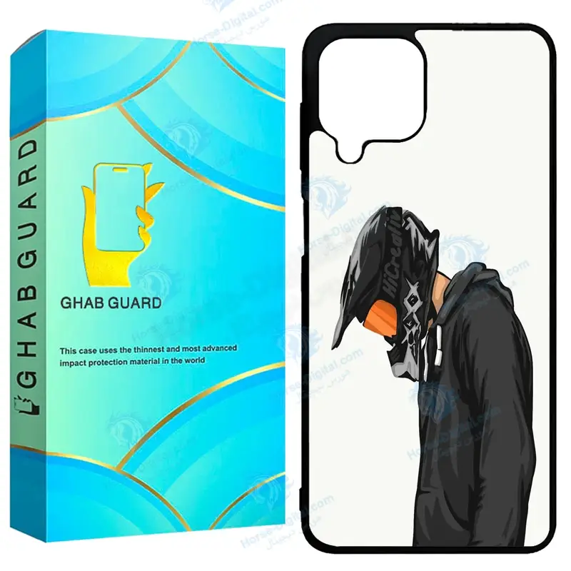 کاور قاب گارد طرح موتور سوار مدل GCHPA224 مناسب برای گوشی موبایل سامسونگ Galaxy A22 4G / M22 4G / M32 4G - تصویر محصول