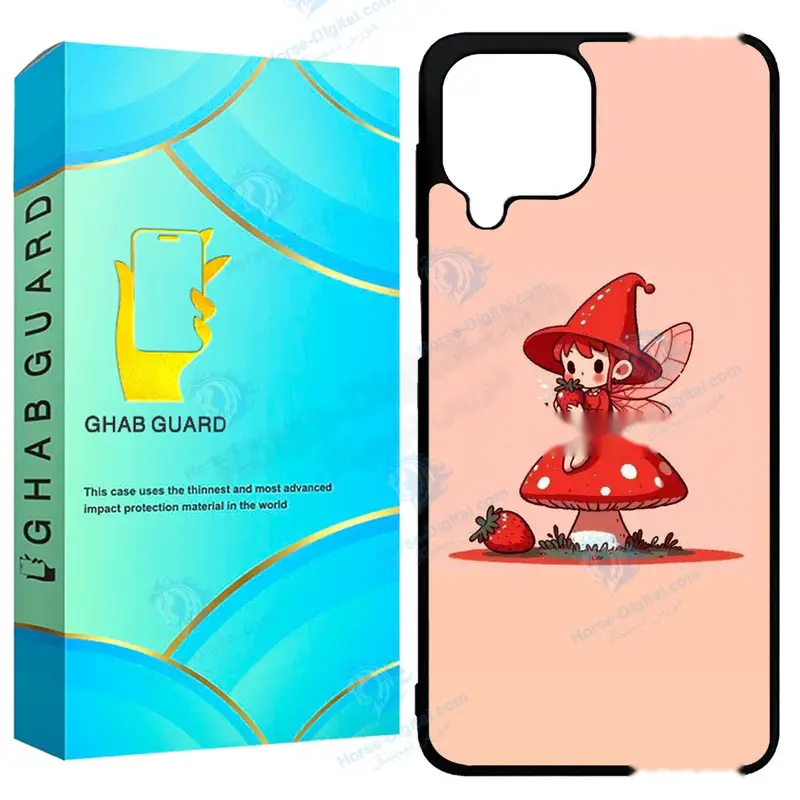کاور قاب گارد طرح توت فرنگی مدل GCHPA224 مناسب برای گوشی موبایل سامسونگ Galaxy A22 4G / M22 4G / M32 4G - تصویر محصول